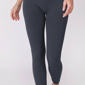 NIKIBIKI Ribbed High Waist Leggings- INK BLUE
